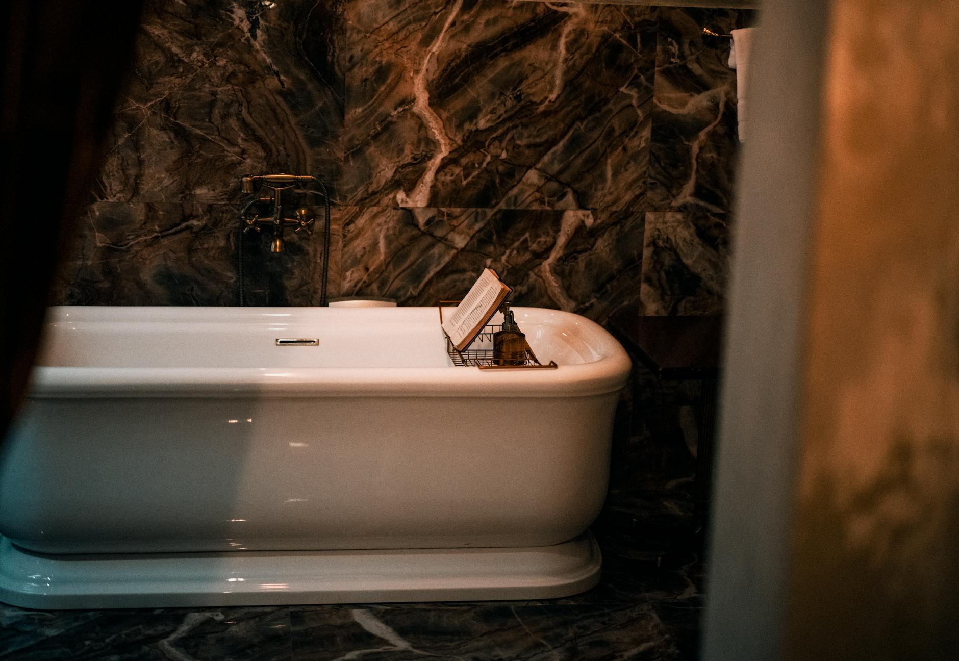 A professional beauty workspace with tools and products laid out for a client session